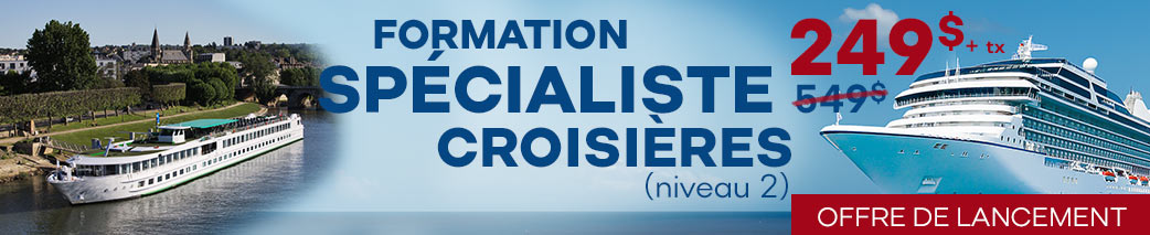 Image thème formation pour conseiller spécialiste croisières niveau 2